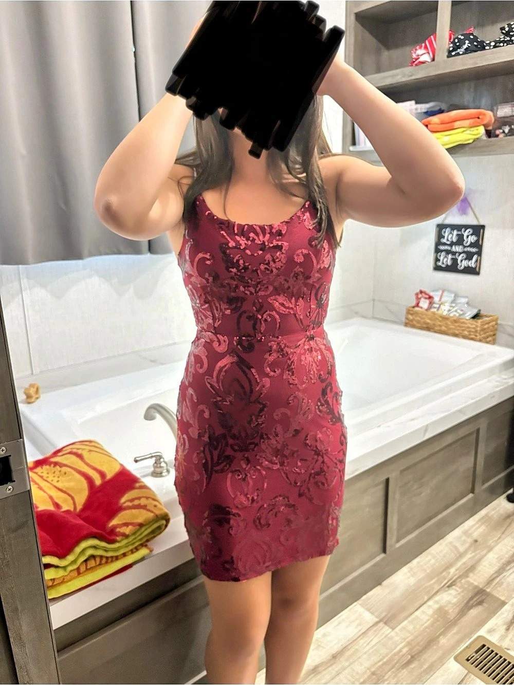 Dream Molly Floral Mini Dress in Burgundy BRAND NEW